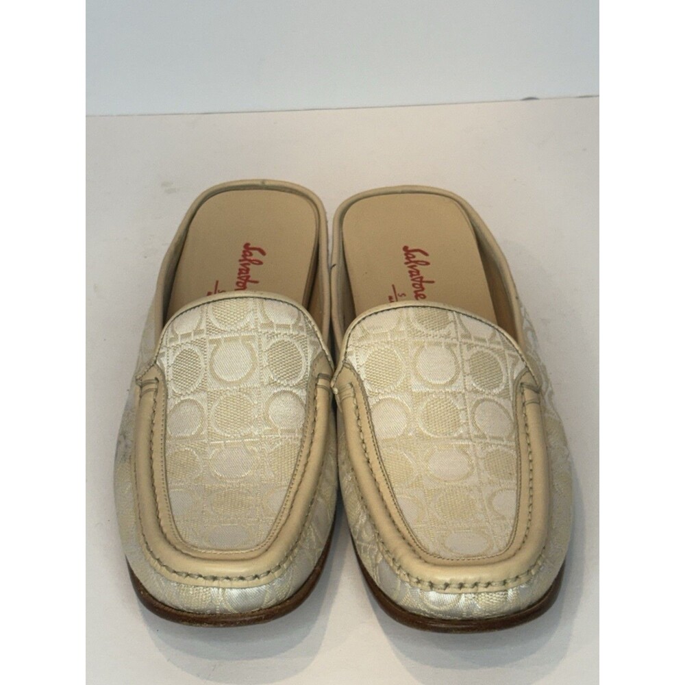 Salvatore Ferragamo signature Gancini monogram mule slip-on
